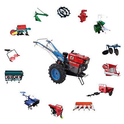 8-12hp walking tractor