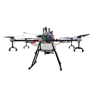 Oil-electric Hybrid 6-axis 60L Best Drones For Agriculture