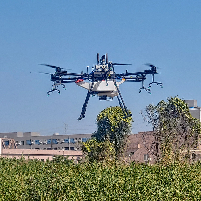 Oil-electric Hybrid 6-axis 60L Best Drones For Agriculture