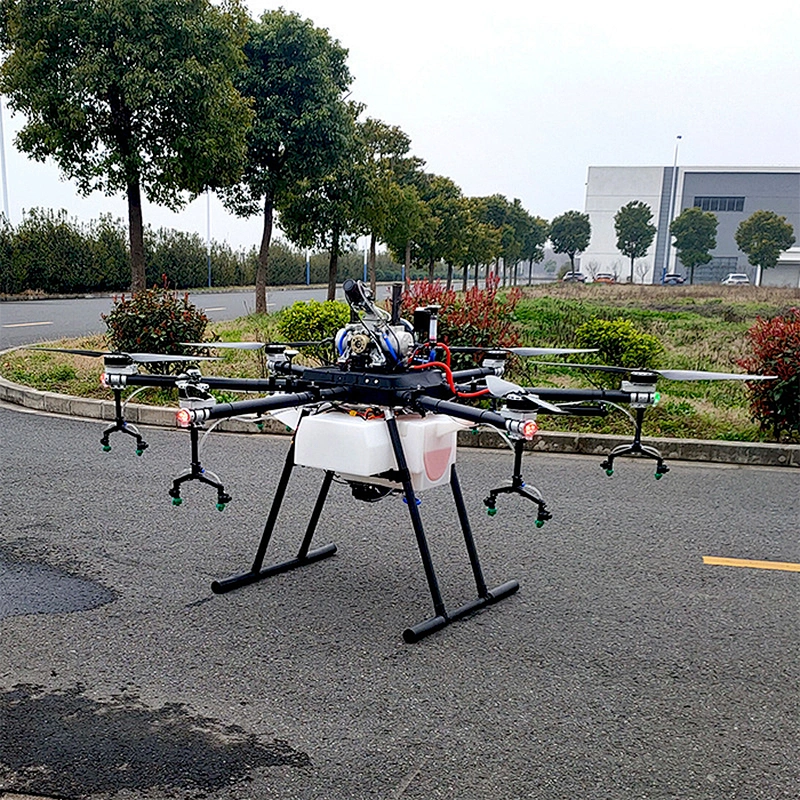 Oil-electric Hybrid 6-axis 60L Best Drones For Agriculture