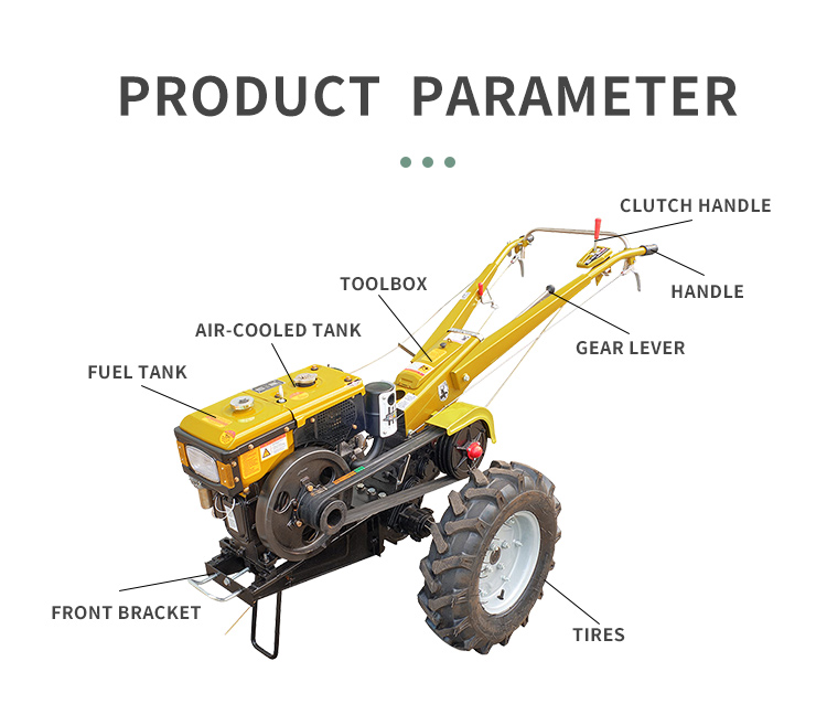 20hp walking tractor