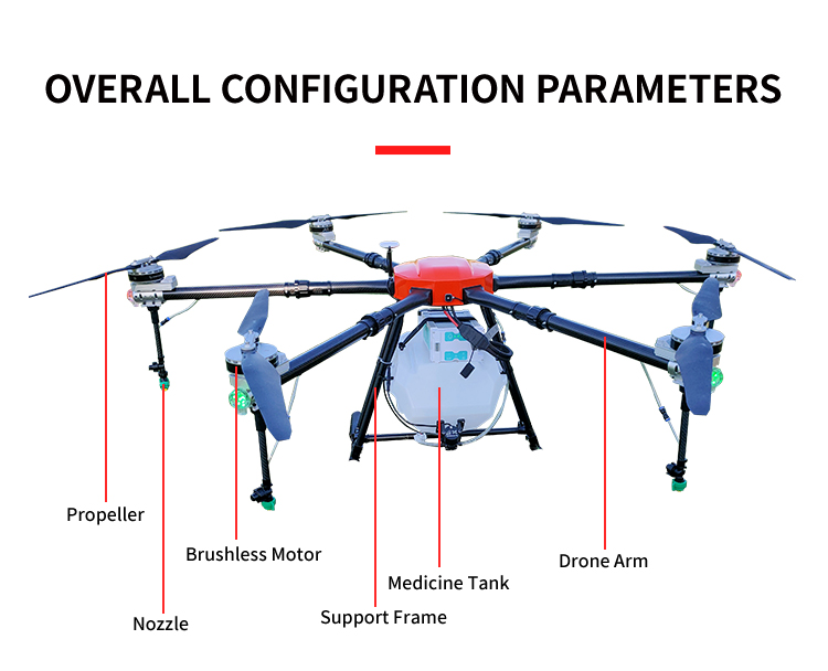 30L spraying drone