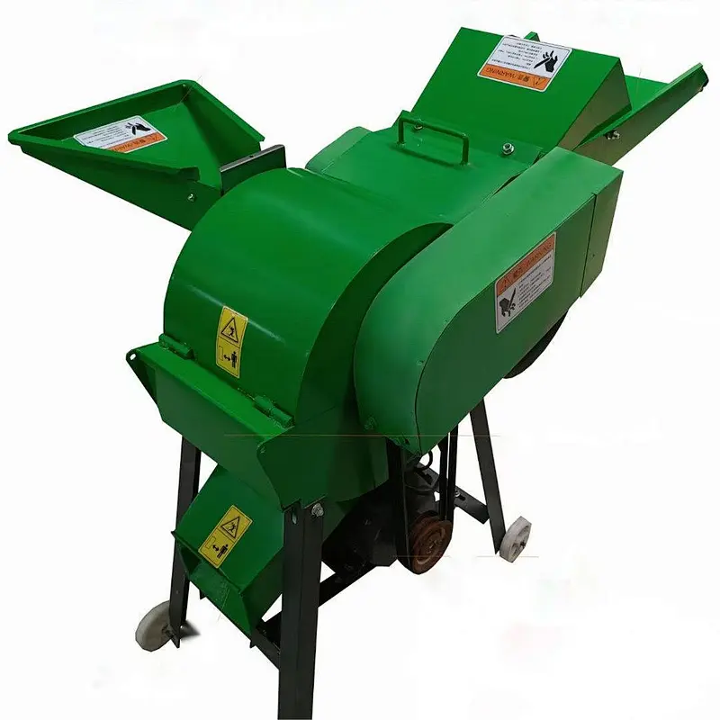 Chaff kneading shreds crushing all-in-one machine