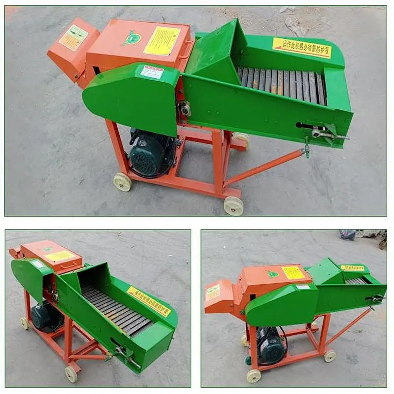 Chaff kneading shreds crushing all-in-one machine