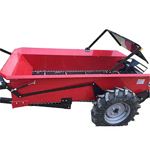 shaft drive small manure spreader