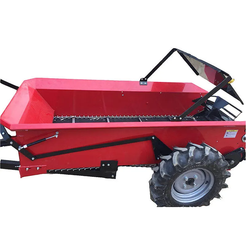 shaft drive small manure spreader
