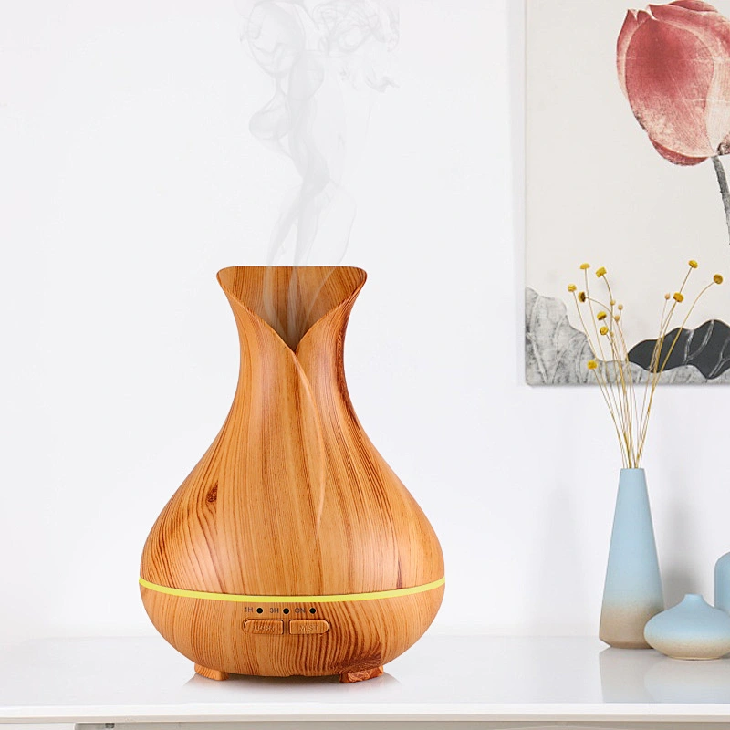 USB Aroma Diffuser Wood Grain Essential Oil Diffusers