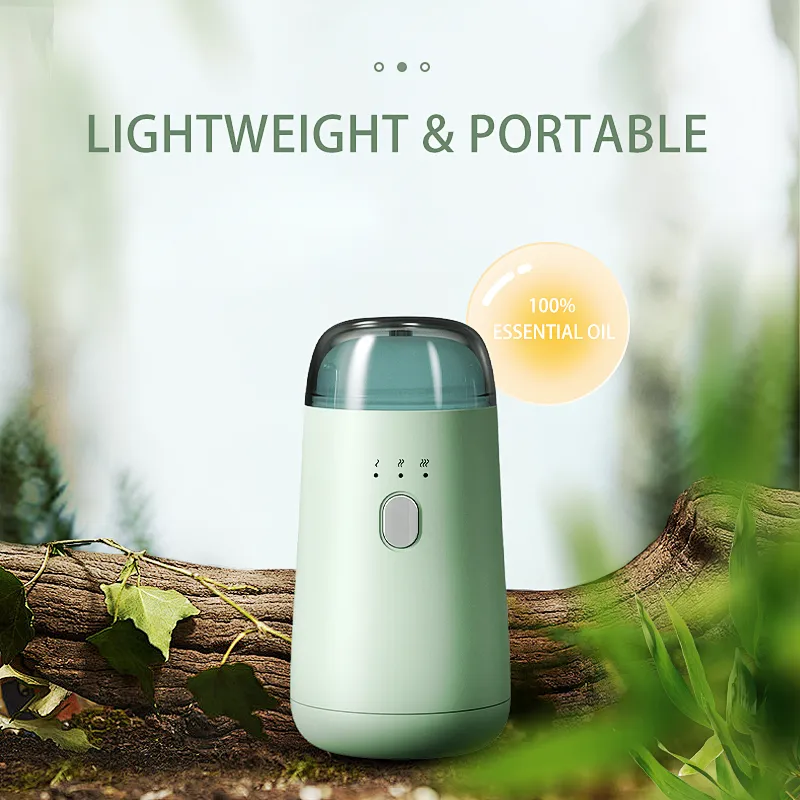 Waterless Nebulizing Aroma Diffusers for Essential Oils with Battery Operated