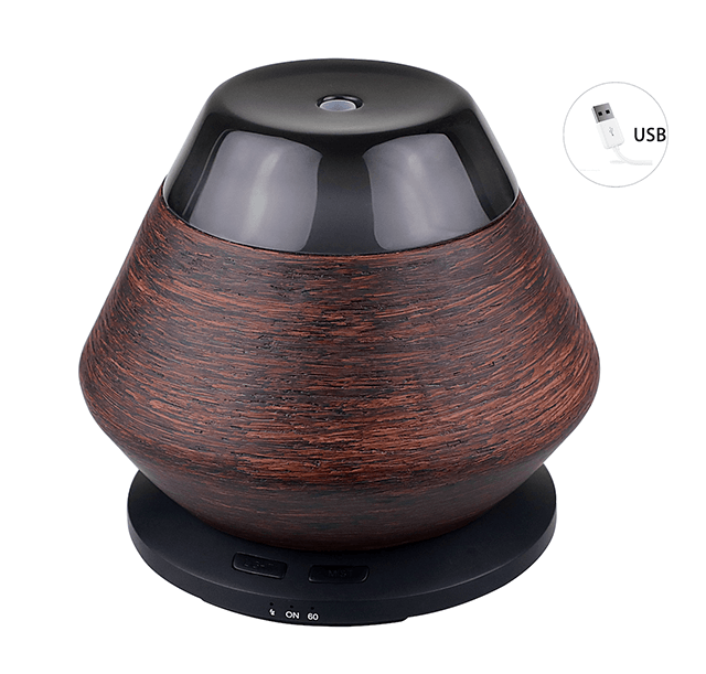 Rechargeable 100ml Resin Usb Aroma Essential Oil Diffuser Ultrasonic Air Humidifier Ultrasonic Cool Mist