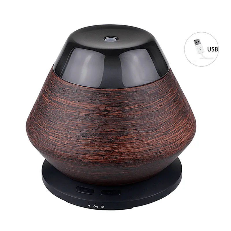 Rechargeable 100ml Resin Usb Aroma Essential Oil Diffuser Ultrasonic Air Humidifier Ultrasonic Cool Mist