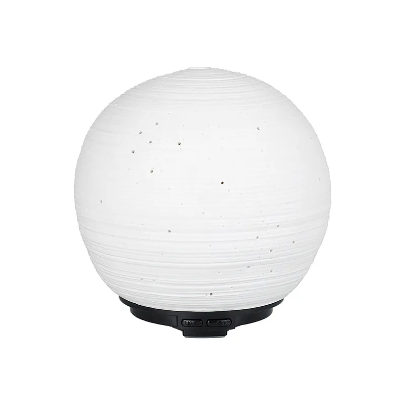 Antique 24V 500mA Ceramic Diffuser Humidifier 100ml With Night Light