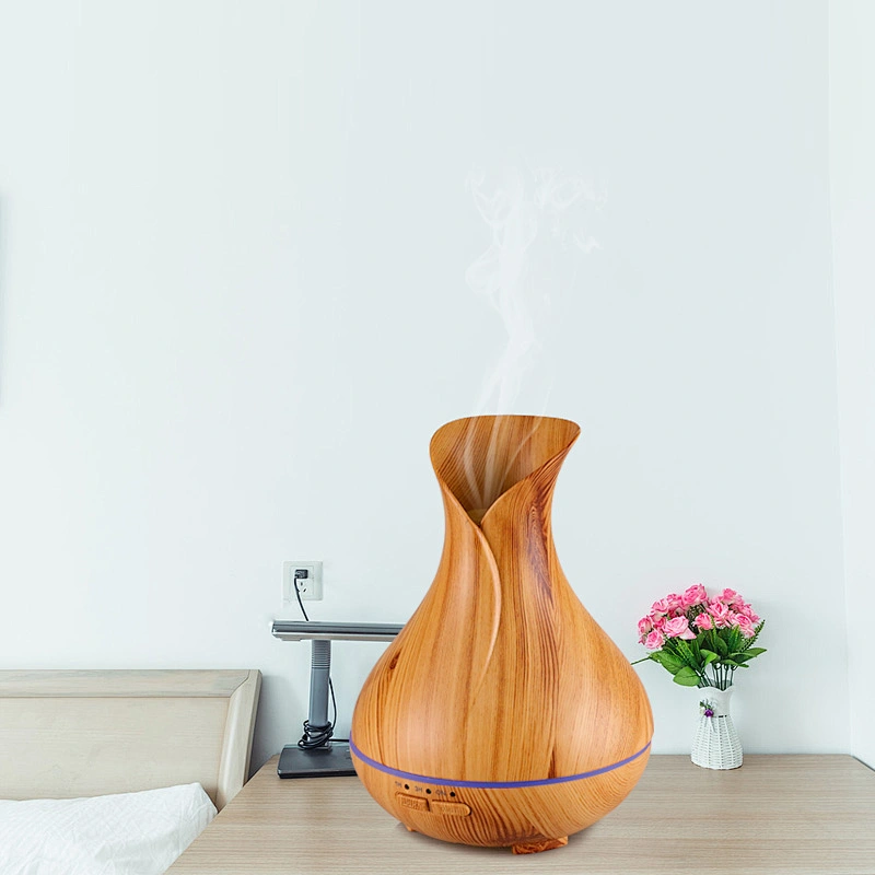 USB Aroma Diffuser Wood Grain Essential Oil Diffusers