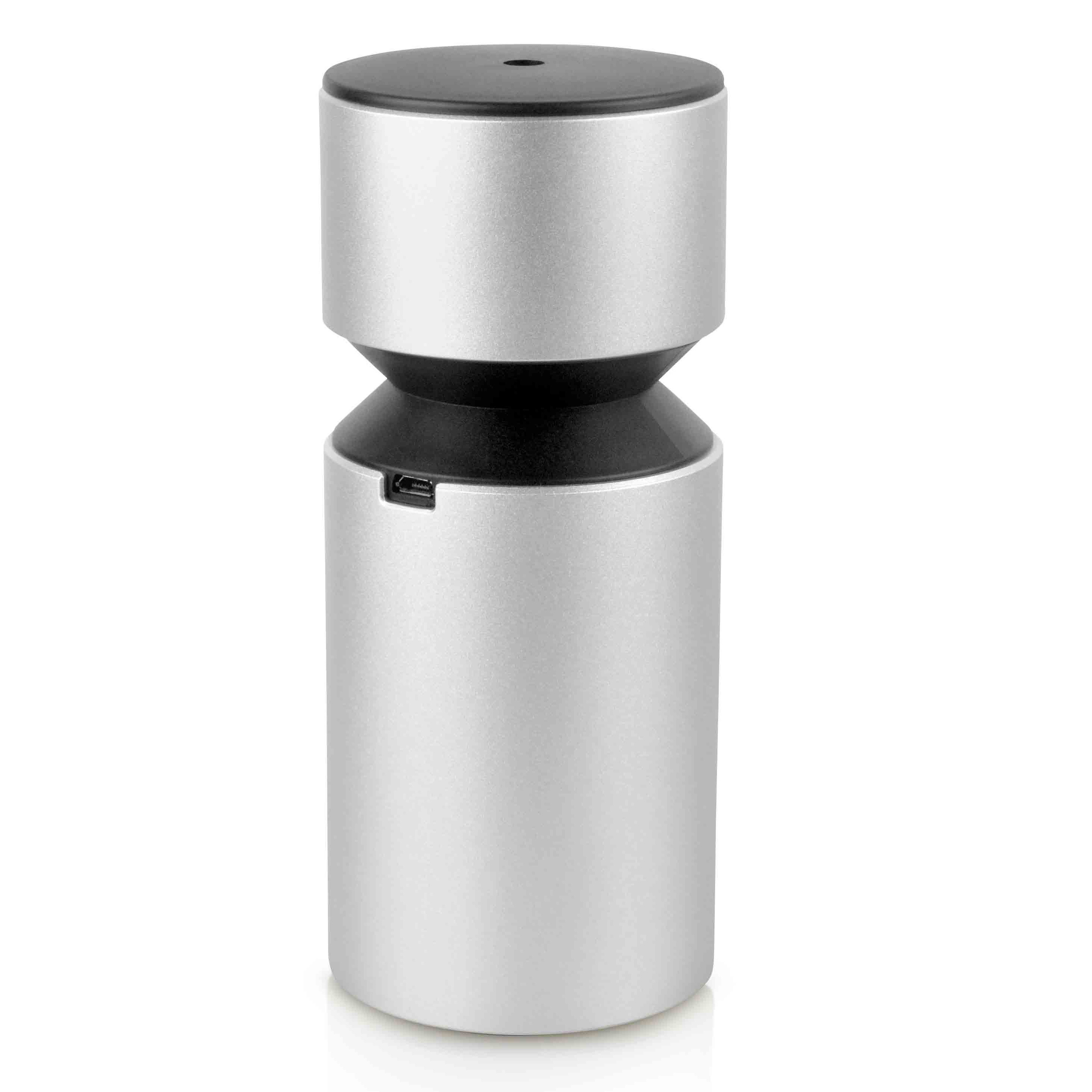 Aluminum car waterless rechargeable essential oil diffuser