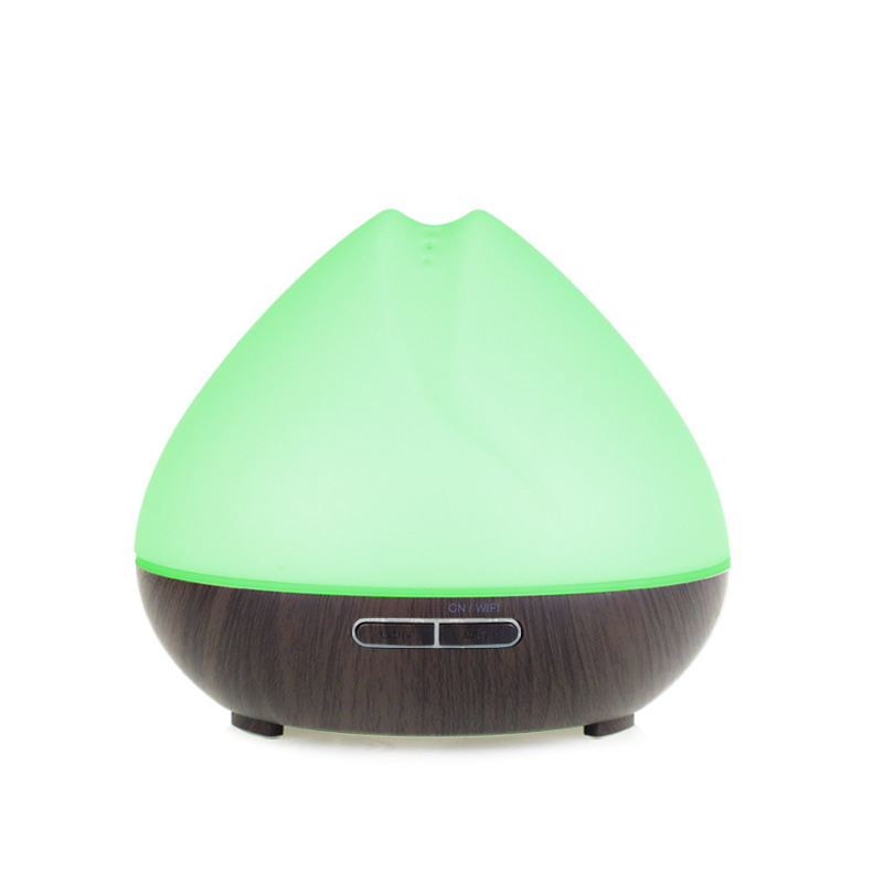 400ml Wood Grain Ultrasonic Aromatherapy Essential Oil Aroma Diffuser Wholesale