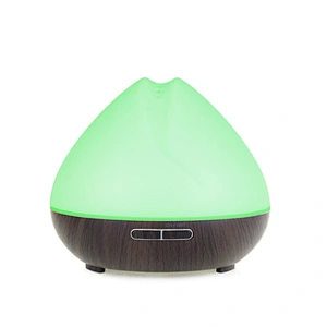 400ml Wood Grain Ultrasonic Aromatherapy Essential Oil Aroma Diffuser Wholesale