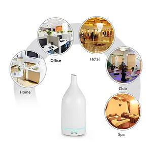 100ML White Aromatherapy Diffuser Night Light Humidification