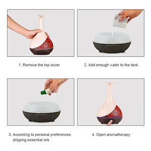 300ML Night Light Humidification Aromatherapy Diffuser