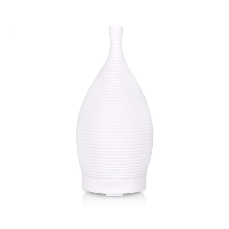 100ML Ceramic White Humidifier Aromatherapy 7 Colors Light
