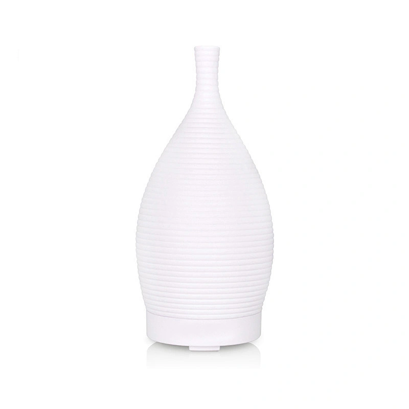 100ML Ceramic White Humidifier Aromatherapy 7 Colors Light