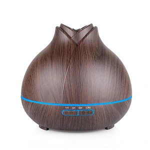 400ml Wood Grain Ultrasonic Aromatherapy Essential Oil Diffuser Wholesale