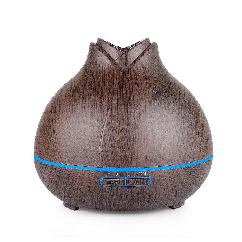 400ml Wood Grain Ultrasonic Aromatherapy Essential Oil Diffuser Wholesale