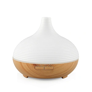 300ml Wood Grain Essential Oil Diffuser for bedroom 3 Colors are Available