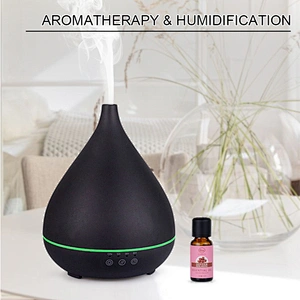 400ml High Quality Factory Price Ultrasonic Aroma Diffuser Black