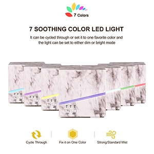 Square Marble Grain 300ml Electric Fragrance Aroma Essential Oil Diffuser