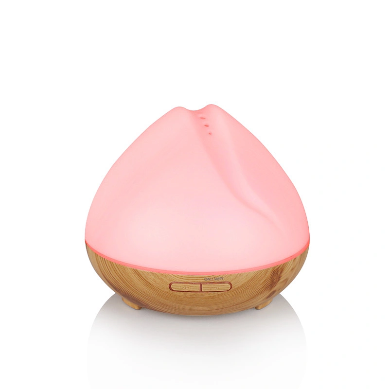 400ml Wood Grain Ultrasonic Aromatherapy Essential Oil Aroma Diffuser Wholesale