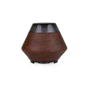 200ML Wood Grain Aroma Diffuser Night Light Aromatherapy