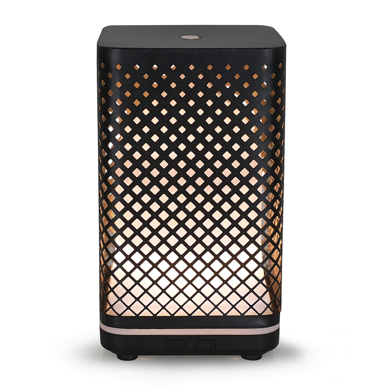 5V USB Mini Ultrasonic Aroma Diffuser Made by Metal with Nightlight