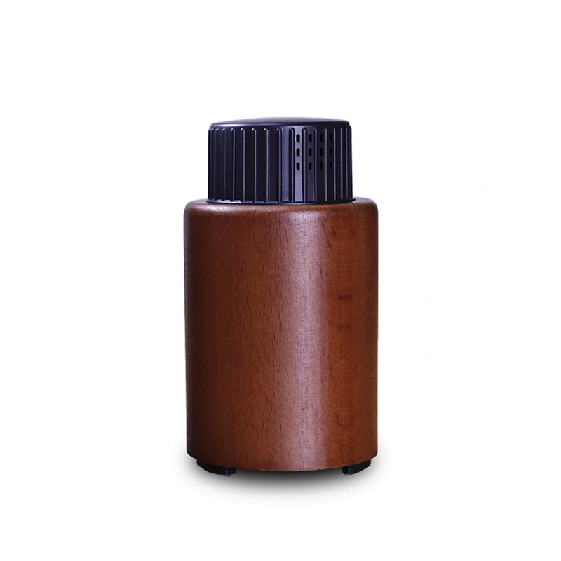 wood waterless aromatherapy essential oil diffuser