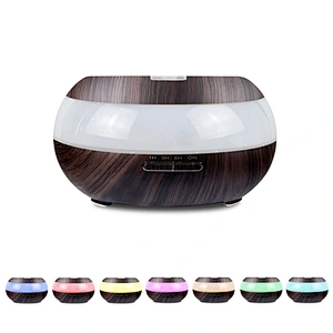 300ml Wood Grain Ultrasonic Aromatherapy Essential Oil Diffuser