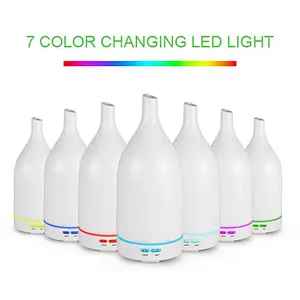 100ML White Aromatherapy Diffuser Night Light Humidification