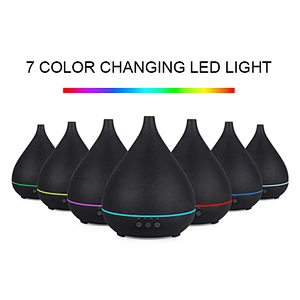 400ml High Quality Factory Price Ultrasonic Aroma Diffuser Black