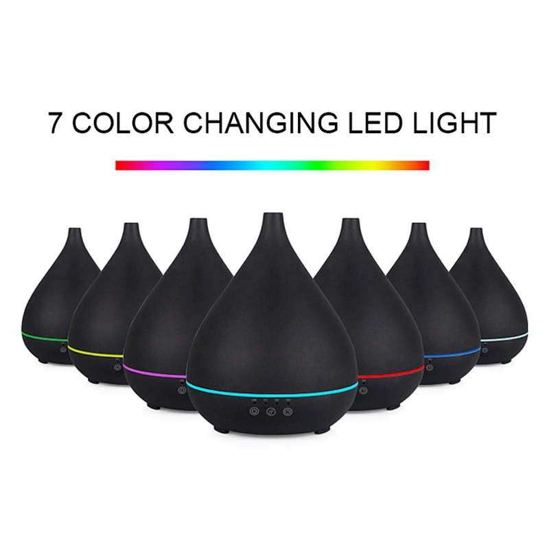400ml High Quality Factory Price Ultrasonic Aroma Diffuser Black