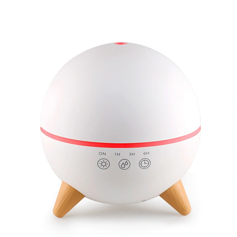 400ml Planet Design Wood Grain Ultrasonic Aromatherapy Essential Oil Aroma Diffuser
