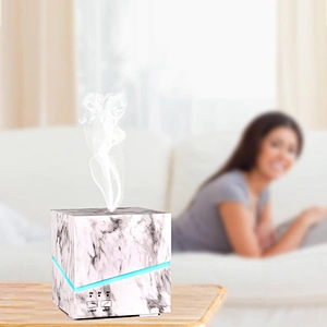 Square Marble Grain 300ml Electric Fragrance Aroma Essential Oil Diffuser