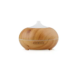 Wood Grain Aroma Diffuser with 300ML Capacity