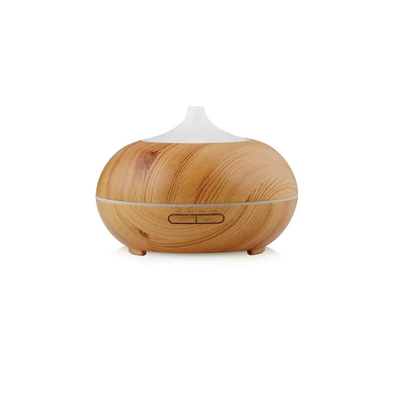 Wood Grain Aroma Diffuser with 300ML Capacity