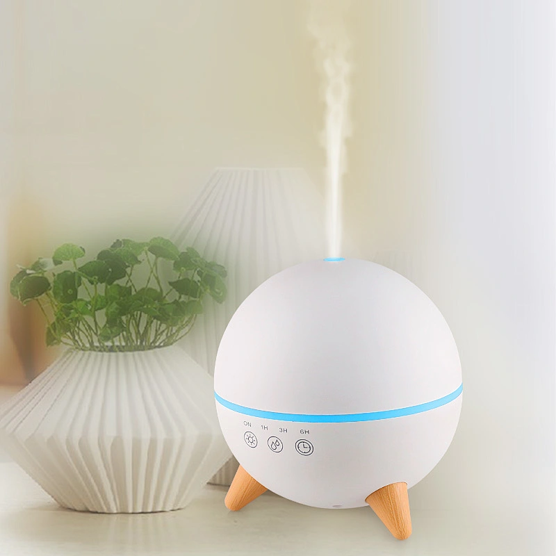 400ml Planet Design Wood Grain Ultrasonic Aromatherapy Essential Oil Aroma Diffuser