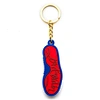 Fashion customized 3d pvc shoe shape keychain
