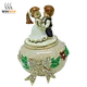 Custom logo/cabinet/ring/metal/enamel/musical/luxury/gift/pewter/alloy/hand made/jewelry box manufacturers china