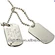 metal blank dog tag
