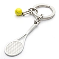 Winwin Metal Table Tennis Keychain - Ping Pong Paddle & Ball Key Ring for Fans, Unique Sports Gift Idea