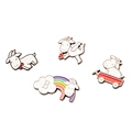 Animal Pins Metal Badge Crafts Brand Design Cute Pins Enamel Maker Custom for Clothes