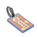 Promotional Customized Soft PVC Rubble Travel Luggage Tag 2D Design, 3D Design Luggage Tag