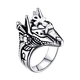 High Quality Cool Mens Charm Jewelry Stainless Steel Mens Rings Gold RTS Products
