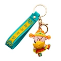3D PVC Customized the God of Wealth Key Ring
