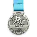 Factory Cheap Custom Running Award Medal With Ribbon